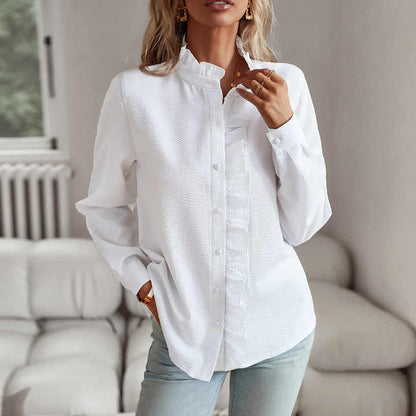 LOFT Boutique™ - Graceful Glamour Långärmad Blus